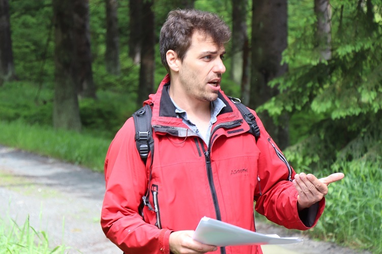 Referent: PD Dr. Sven Frei, Lehrstuhl Hydrologie (Foto: Andreas Peterek)