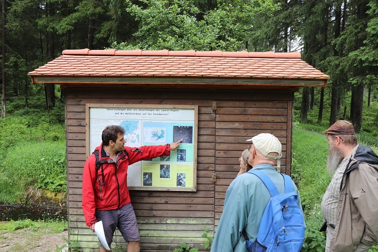 Zur Mess-Geschichte des Einzugsgebiets (Foto: Andreas Peterek)