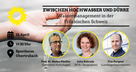 Diskussion zu Wassermanagement in der Fränkischen Schweiz