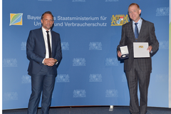 Verleihung der bayerischen Staatsmedaille an Prof. Dr. Jürgen Geist