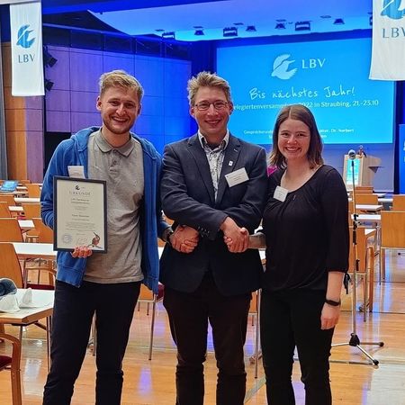 Geoökologe mit LBV Nachwuchs-Engagement-Preis ausgezeichnet