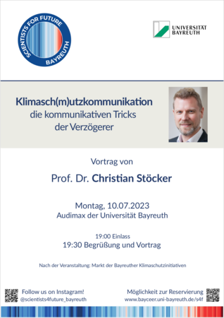 S4F luden ein: Vortragsabend mit Christian Stöcker