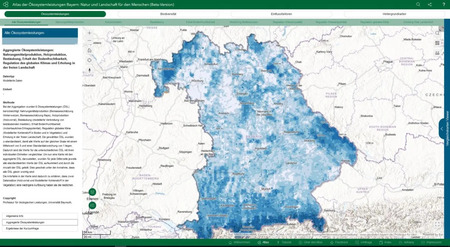 New atlas of ecosystem services in Bavaria