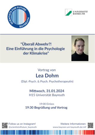 S4F laden ein: Vortragsabend mit Lea Dohm