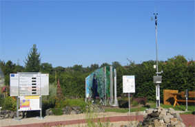 Wetterstation im Naturerlebnisgarten Waldsassen