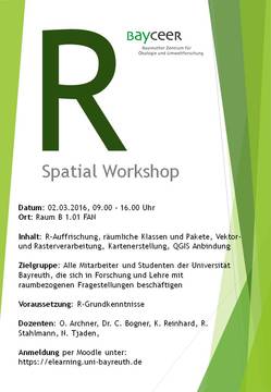 Workshop zu "R Spatial"