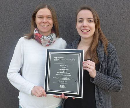 2. Platz im Virtual Poster Showcase