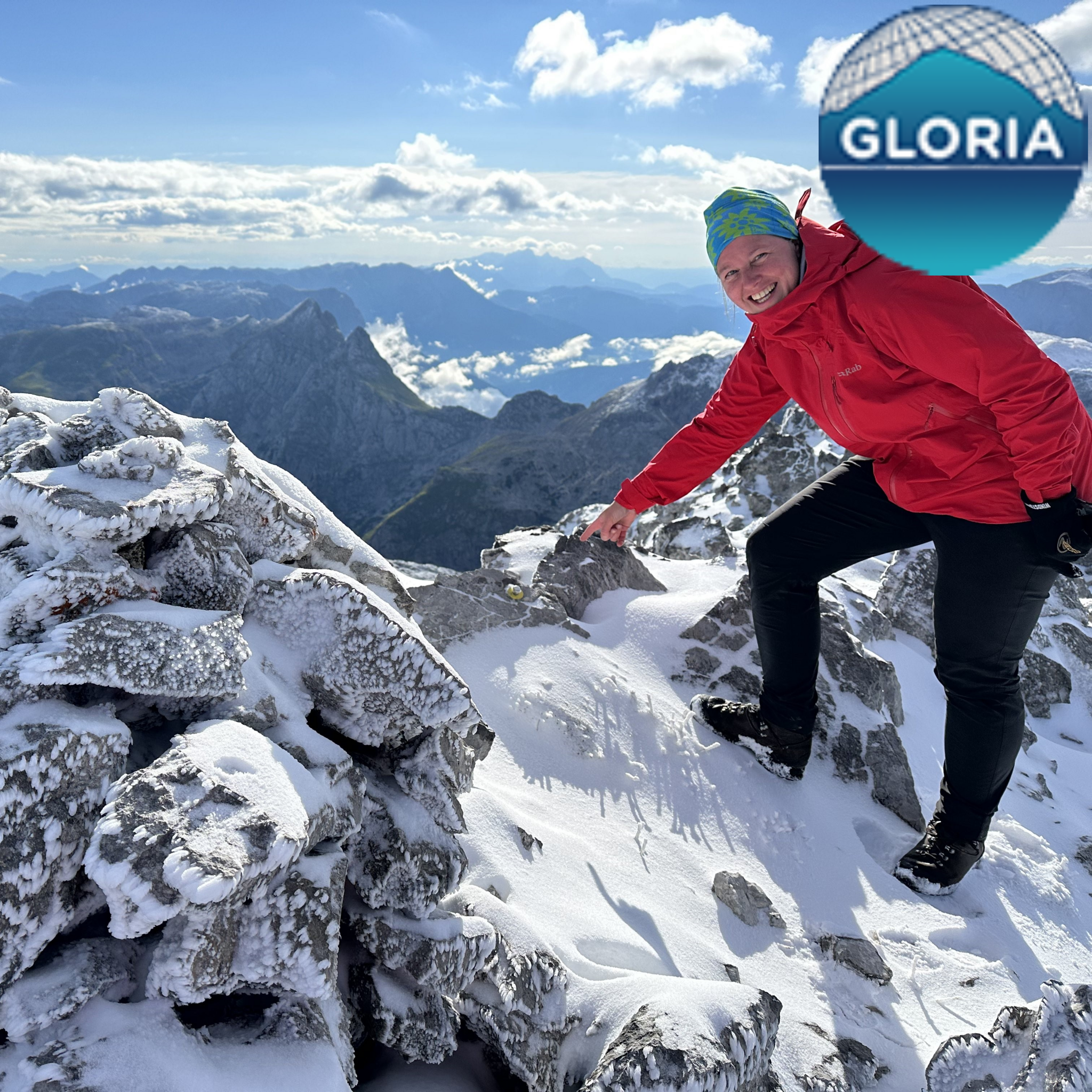 GLORIA mit Logo