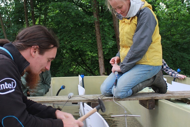 AquaKlif flow channel experiment, Freising