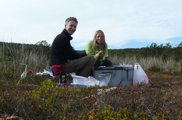 April: Moorforschung in Patagonien