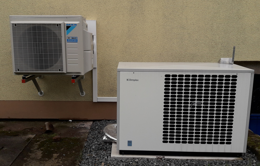 Daikin + Dimplex Außengeräte