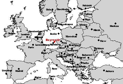 Lage in Europa