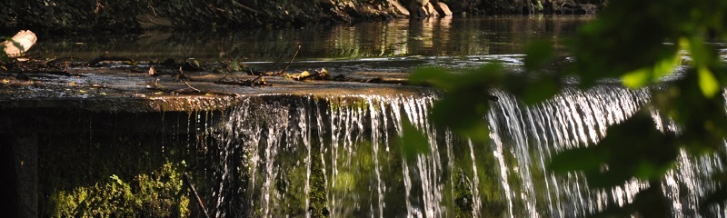 AquaKlif Bach Staustufe