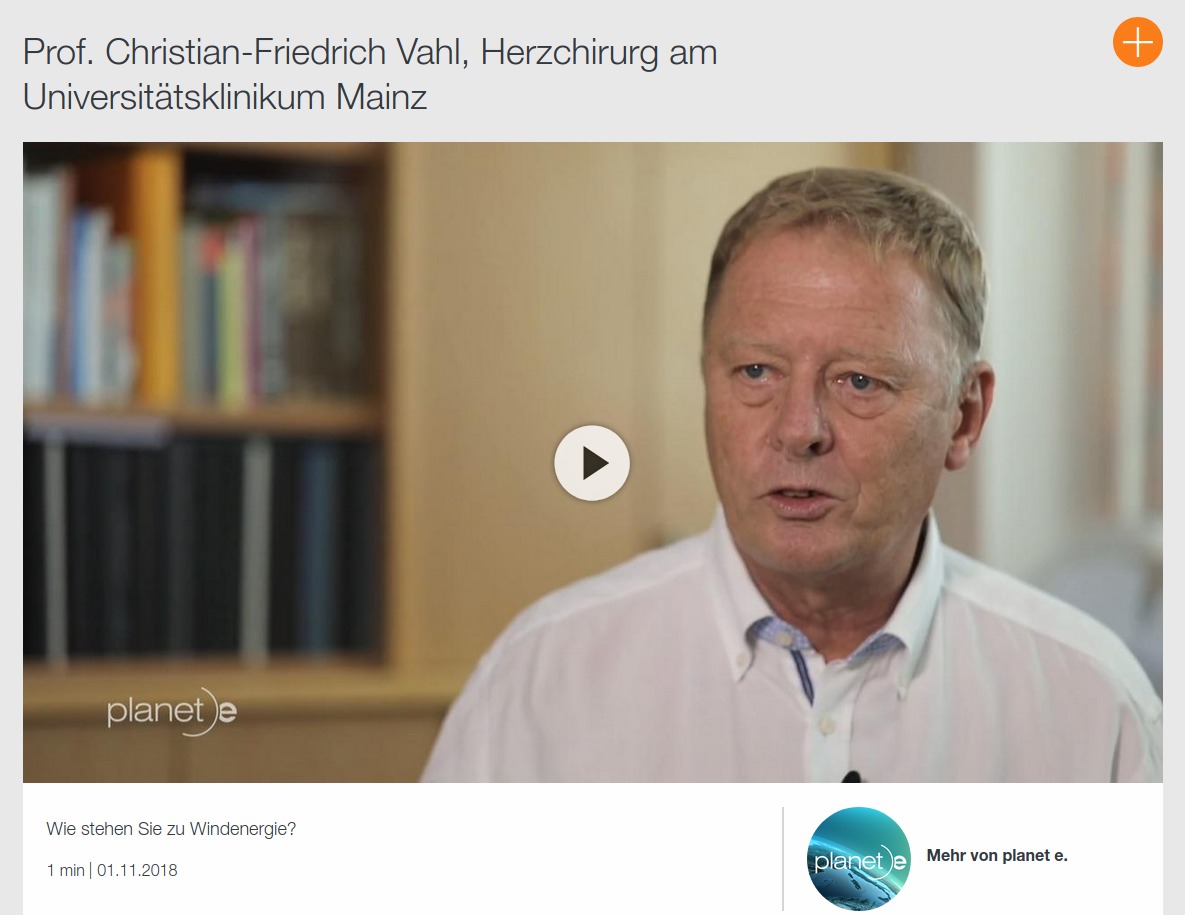 Interview Prof. Vahl im ZDF-Beitrag