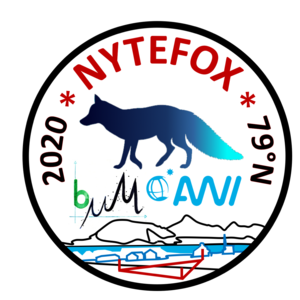 Start of the polar expedition NYTEFOX in Svalbard, Arctic
